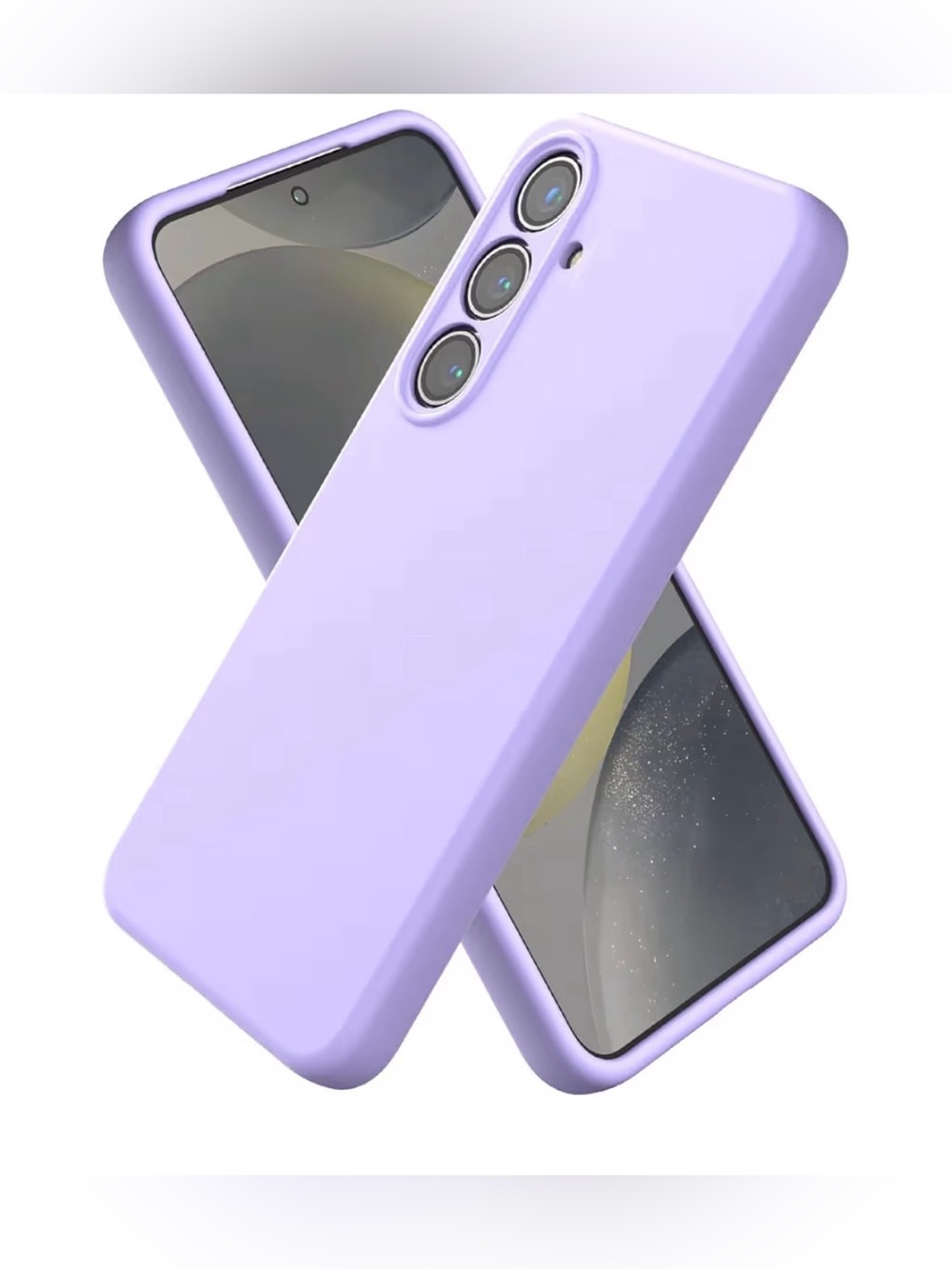 CASBST Samsung Galaxy S25 Light Purple Lavender Protective Phone Case NEW